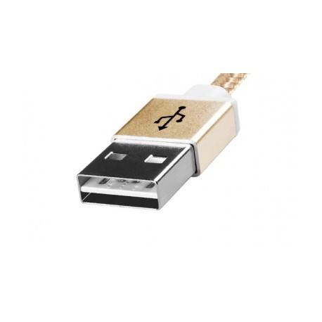 Adata Cable USB 2.0 A - Micro-USB 2.0 B para Android/Windows, 1 Metro, Dorado