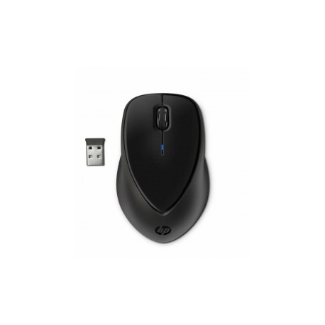 Mouse HP Óptico de Sujeción Cómoda H2L63AA, Inalámbrico, USB, Negro