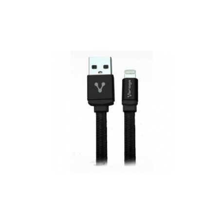 Vorago Cable USB 2.0 A Macho - Lightning Macho, 1 Metro, Negro