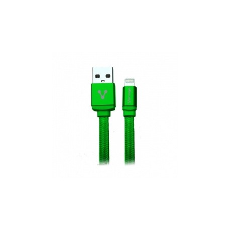 Vorago Cable USB 2.0 A Macho - Lightning Macho, 1 Metro, Verde