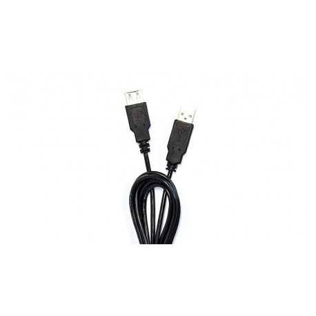 Vorago Cable USB 2.0 A Macho - USB 2.0 A Hembra, 1.5 Metros, Negro