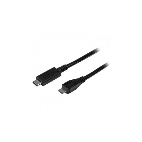 StarTech.com Cable Adaptador USB 2.0, USB-C - micro B, 1 Metro, Negro