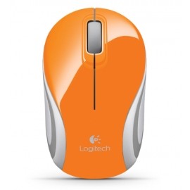 Mini Mouse Logitech Óptico M187, Inalámbrico, 1000DPI