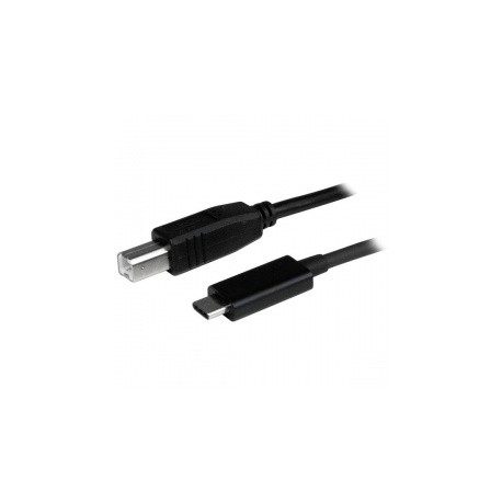 StarTech.com Cable USB 2.0 C Macho - USB 2.0 B Macho, 1 Metro, Negro