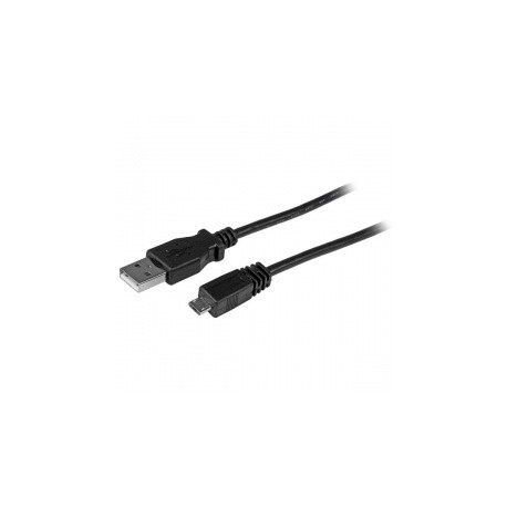 Startech.com Cable USB 2.0, USB A Macho - micro USB B Macho, 1.8 Metros, Negro