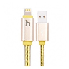 BRobotix Cable USB A 2.0 Macho - Lightning Hembra, 1.2 Metros, Amarillo