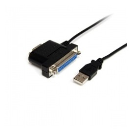 StarTech.com Cable USB - Serial y Paralelo, 91cm, Negro