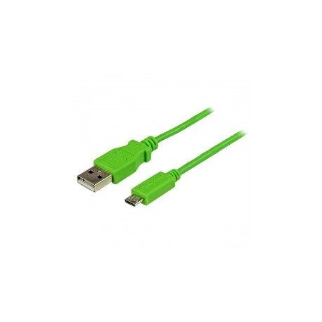 StarTech.com Cable Slim Micro USB B - USB A, 1 Metro, Verde