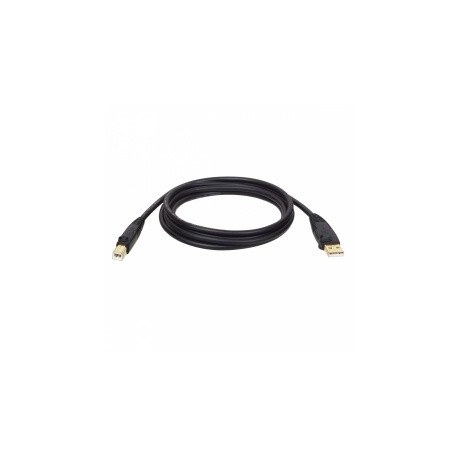 Tripp Lite Cable USB 2.0 A Macho - USB 2.0 B Macho, 1.83 Metros, Negro