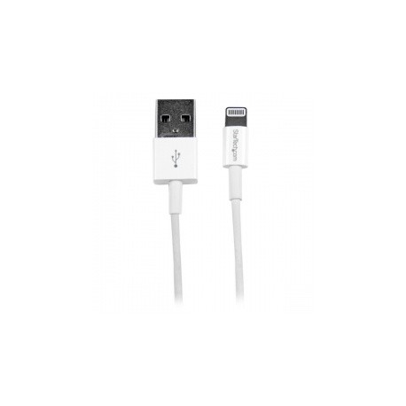 Startech.com Cable USB 2.0 A - Lightning 8-pin, 1 Metro, Blanco