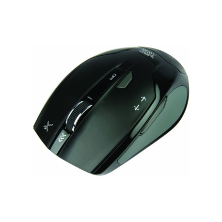 Mouse Perfect Choice Óptico PC-044178, Inalámbrico, 1480DPI, USB, Negro