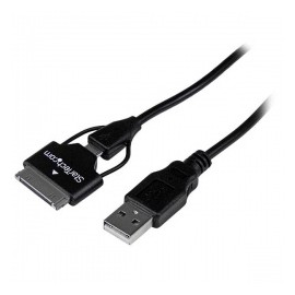 StarTech.com Cable USB 2.0, USB A Macho - micro USB B Macho, 65cm, Negro