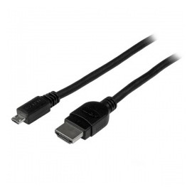 StarTech.com Cable micro USB 2.0 B Macho - HDMI Macho, 3 Metros, Negro