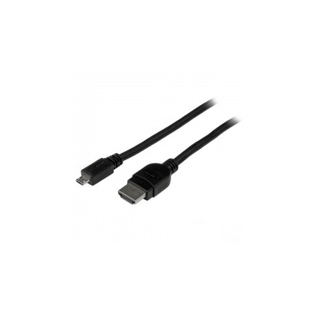 StarTech.com Cable micro USB 2.0 B Macho - HDMI Macho, 3 Metros, Negro