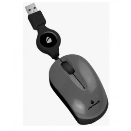 Mini Mouse Acteck Óptico AM-400, USB, 1000DPI, Gris