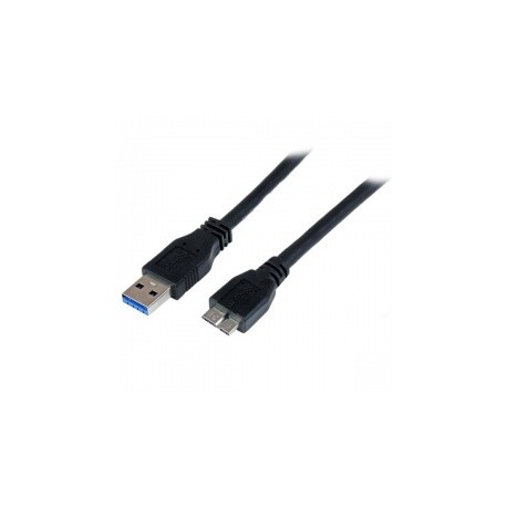 StarTech.com Cable USB 3.0 A Macho - micro USB B Macho, 1 Metro, Negro