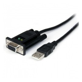 StarTech.com Cable USB - RS-232, 1 Metro, Negro