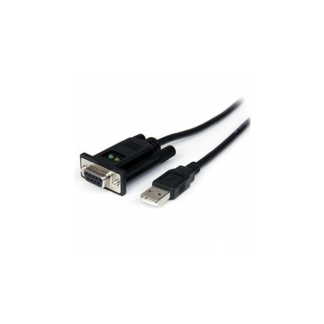 StarTech.com Cable USB - RS-232, 1 Metro, Negro