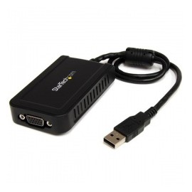 StarTech.com Adaptador de Video Externo USB a VGA, Tarjeta de Video Externa Cable, 1920 x 1200 Pixeles