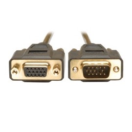 Tripp Lite Cable VGA (D-Sub) Macho - VGA (D-Sub) Hembra, 3.05 Metros, Negro