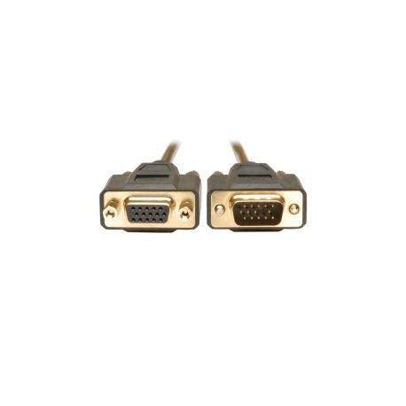 Tripp Lite Cable VGA (D-Sub) Macho - VGA (D-Sub) Hembra, 3.05 Metros, Negro