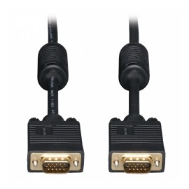Tripp Lite Cable VGA Coaxial para Monitor, VGA (D-Sub) Macho - VGA (D-Sub) Macho, 10.7 Metros, Negro