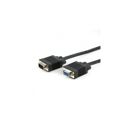 Xtech Cable VGA (D-Sub) Macho - VGA (D-Sub) Hembra, 1.8 Metros, Negro