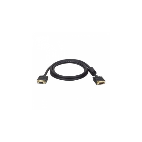 Tripp Lite Cable de Extensión VGA Coaxial para Monitor, HD15 Macho - Hembra, 3 Metros