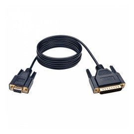 Tripp Lite Cable Serial DB9 Macho - DB25 Hembra, 1.83 Metros, Negro