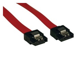 Tripp Lite Cable de Señal SATA 7-pin Macho - 7-pin Macho, 48cm, Rojo