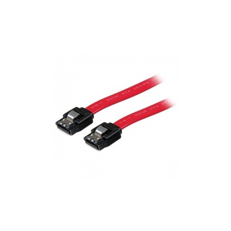 StarTech.com Cable SATA con Cierre de Seguridad Macho - Macho, 30cm, Rojo