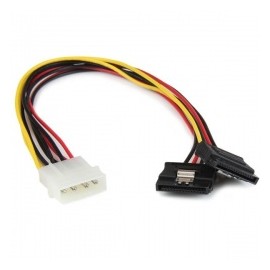 StarTech.com Cable SATA Recto, 4-pin Molex Macho - 2x SATA 15-pin Hembra, 30cm