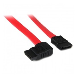 StarTech.com Cable SATA en Ángulo Recto a la Derecha, 30cm, Rojo