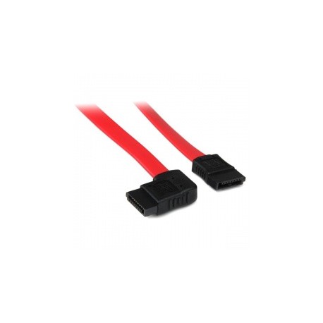 StarTech.com Cable SATA en Ángulo Recto a la Derecha, 30cm, Rojo