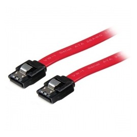 StarTech.com Cable SATA con Cierre de Seguridad Macho - Macho, 20cm, Rojo