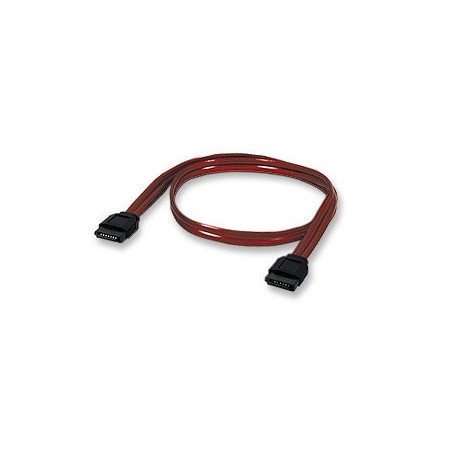 Manhattan Cable SATA-SATA, 50cm, Rojo