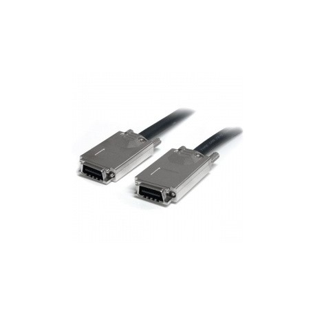 StarTech Cable SAS SFF-8470 Macho - SFF-8470 Macho, 2 Metros, Negro