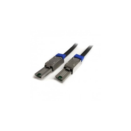 StarTech.com Cable Mini-SAS SFF-8088 Macho - SFF-8088 Macho, 3 Metros, Negro