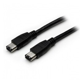 Startech.com Cable FireWire IEEE-1394 Macho - Macho 6-pin, 1.8 Metros, Gris