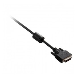 V7 Cable DVI Macho - DVI Macho, 1.8 Metros, Negro