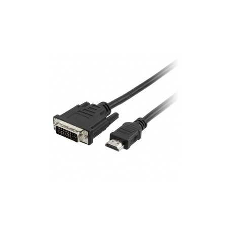 Xtech Cable DVI Macho - HDMI Macho, 1.8 Metros, Negro