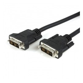 Xtech Cable DVI Macho - DVI Macho, 1.8 Metros, Negro