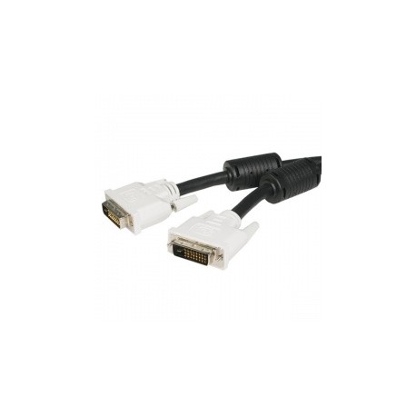 StarTech.com Cable para Pantalla DVI-D Macho - DVI-D Macho, 3 Metros, Negro