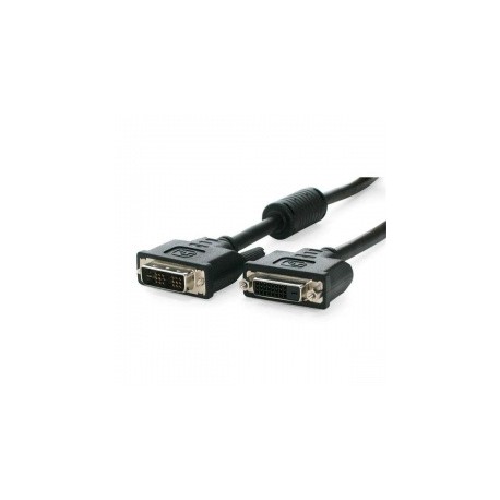 StarTech.com Cable DVI-D Macho - DVI-D Hembra, 1.8 Metros, Negro