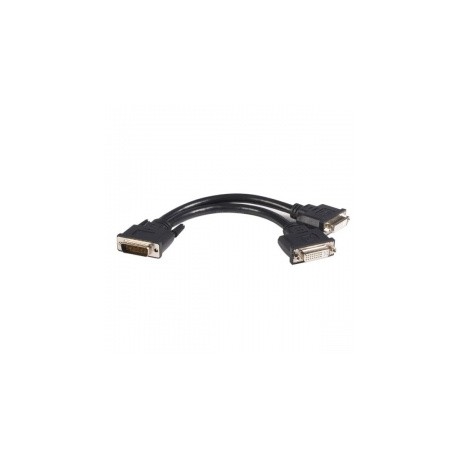 StarTech.com Cable LFH 59 Macho - 2x DVI I Hembra, 20cm, Negro