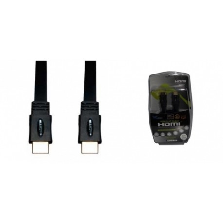 X-Case Cable HDMICAB02PLA HDMI Macho - HDMI Macho, 2 Metros, Negro