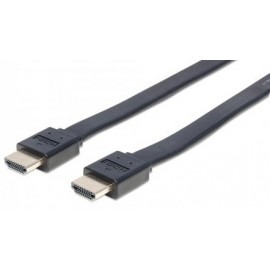 Manhattan Cable HDMI Macho - HDMI Macho, 2 Metros, Negro