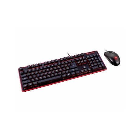 Kit Gamer de Teclado y Mouse Cougar DEATHFIRE, Alámbrico, USB, Negro