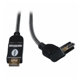 Tripp Lite Cable HDMI Macho - HDMI Macho con Conectores Giratorios, 91cm, Negro