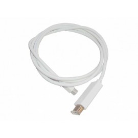 Naceb Cable HDMI Macho - mini DisplayPort Macho, 1.5 Metros, Blanco